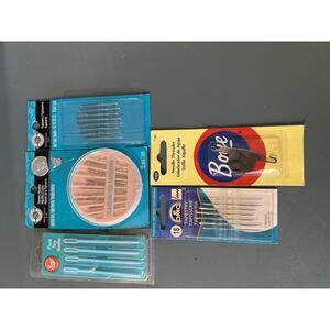 Assorted Tapestry and Yarn Needles Set with Needle Threader (SR1148)